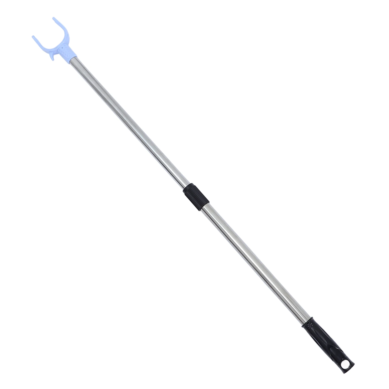 

Retractable Clothes Drying Fork Adjustable Clothesline Rod Rail Coat Hanger Pole Reaching Stainless Steel Extendable