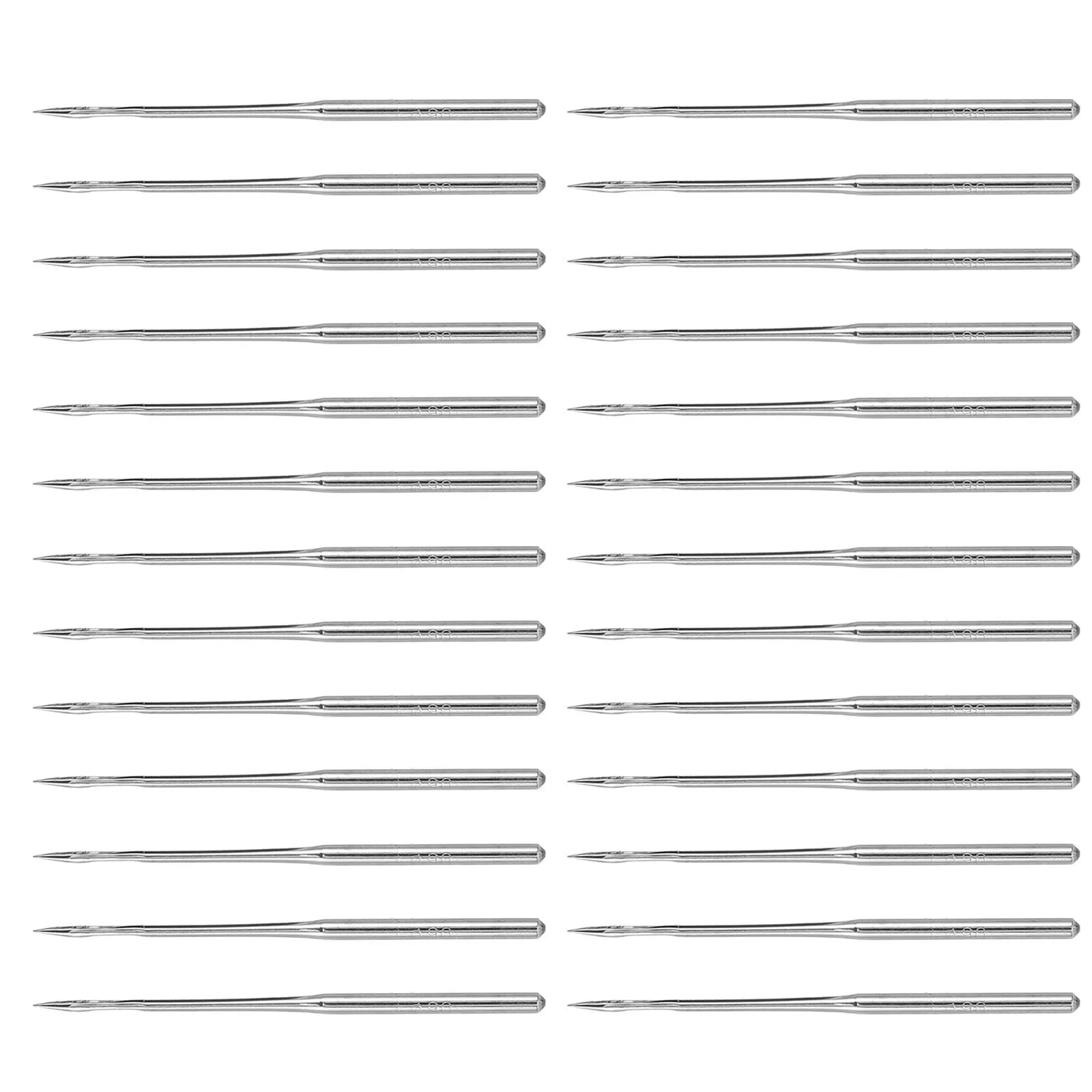 

100pcs Industrial Sewing Machine Needles Heavy Duty Stainless Steel For Canvas Denim Jeans Thick Fabric Quilting