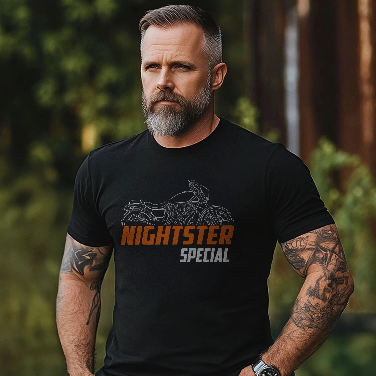 

2025 Summer Cotton Round Neck Short Sleeves for Men Women Harley-Davidson Nightster Special 2023-2024 Fans - Motorcycle TShirt