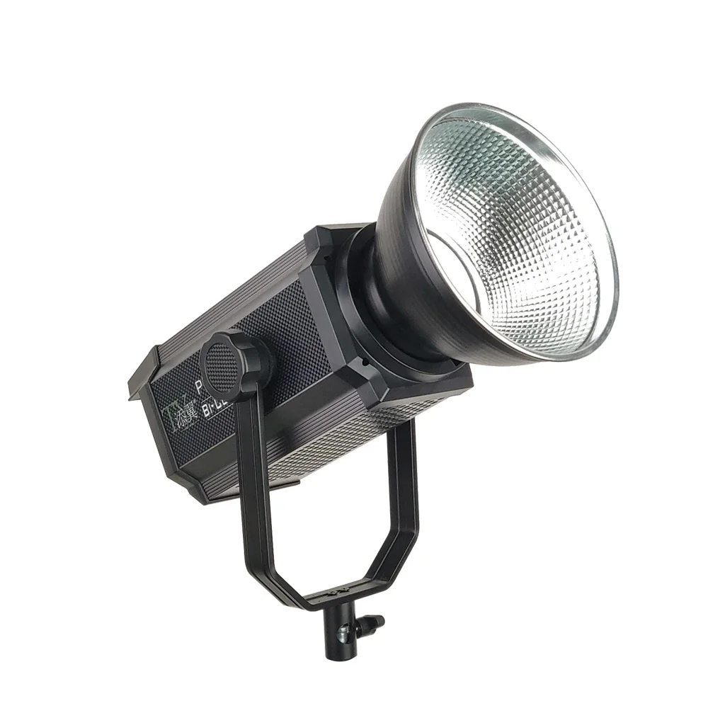 Luz fotográfica de 300W de baixo ruído 63db 2700-7500K 30017lm Luz LED de vídeo de estúdio para gravação de vídeo