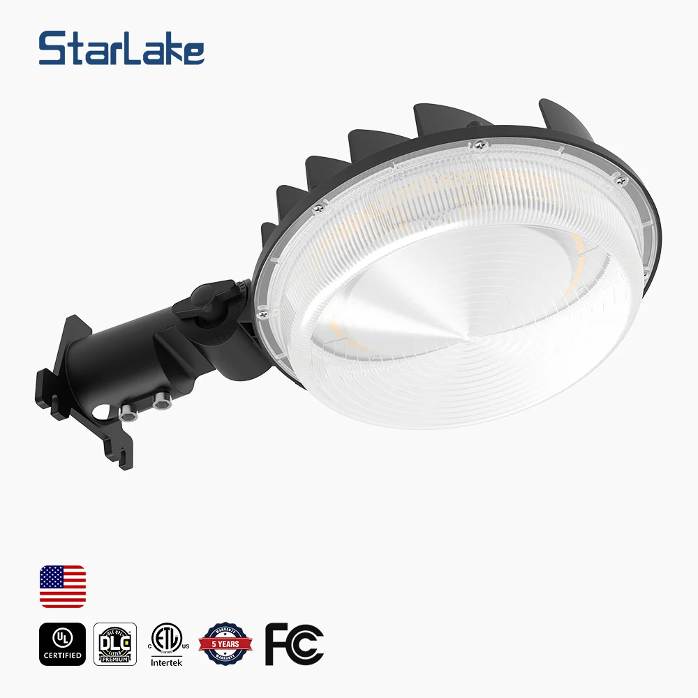 

Smart Library US IP65 Outdoor Waterproof Adjustable 100W 80W 60W Garden Yard Barn Garage Light Mounted Led Barn Light High Qual