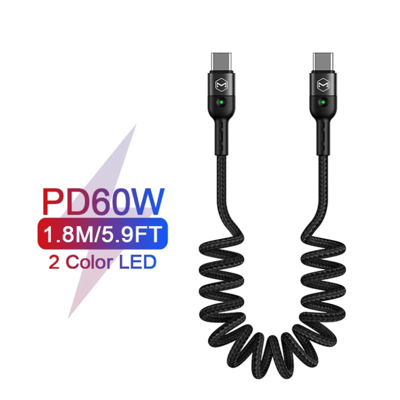 

Audio Coiled Cable for iPhone, Lightning to 3.5mm Male Jack, Retractable Car Converter, Speaker Adapter for iPhone 13 12 11 DIY