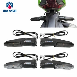 waase For Kawasaki Ninja 250 300 400 650 1000 1000SX ZX-6R ZX6R ZX-10R ZX10R ZX-10RR ZX-25R Rear Turn Signals Blinker LED Light