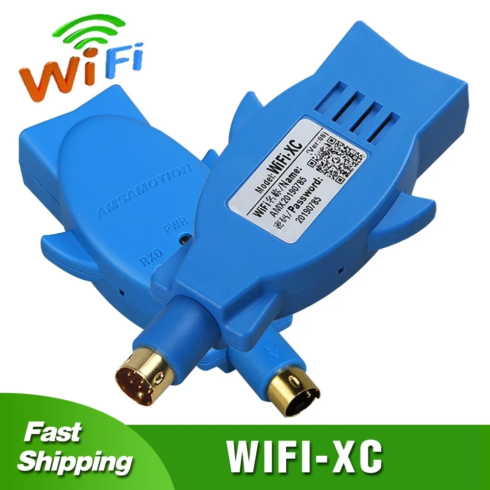 

WIFI-XC Wireless Wifi Programming Adapter For XINJE C1/XC2/XC3/5 XD XE Series PLC Replace USB-XC Programming Cable Download Line