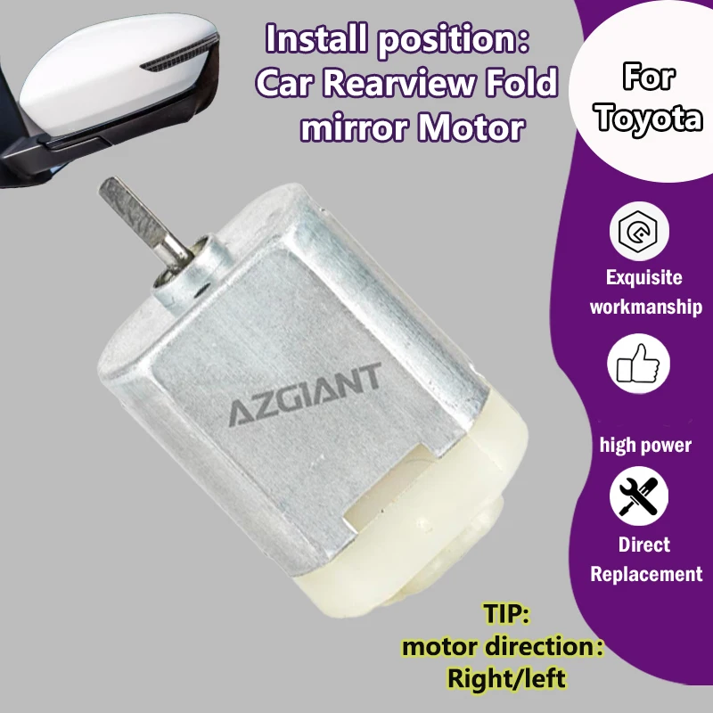 

Car Exterior side folding Mirrors motor For Toyota Tarago Estima Previa ACR50 Tarago Estima MK3/4Runner/Sienna espejo para aut