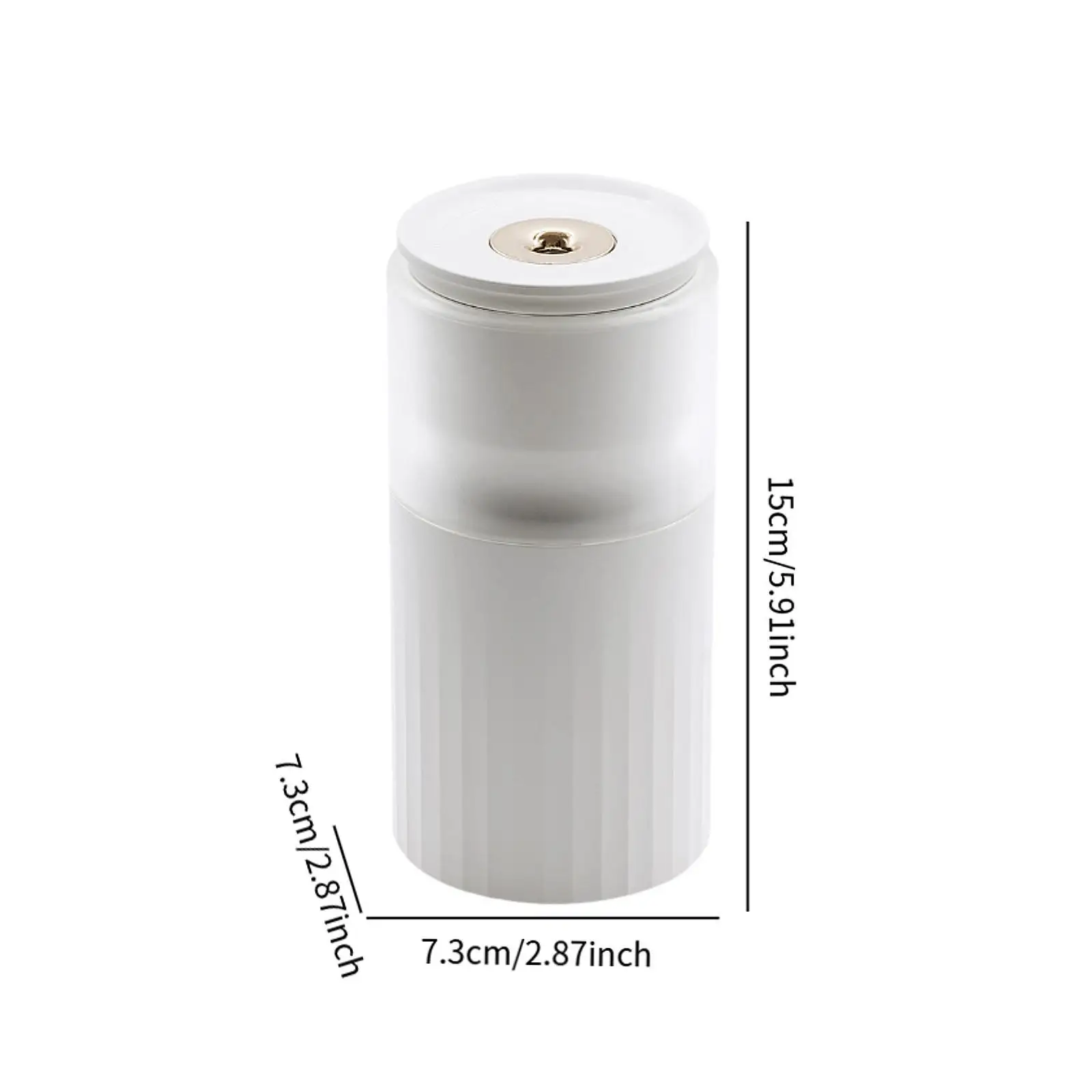 Car Diffuser Humidifier Portable Car Fresher Easy to Use Mist Humidifier Aroma Diffuser Personal Desktop Humidifier for Office