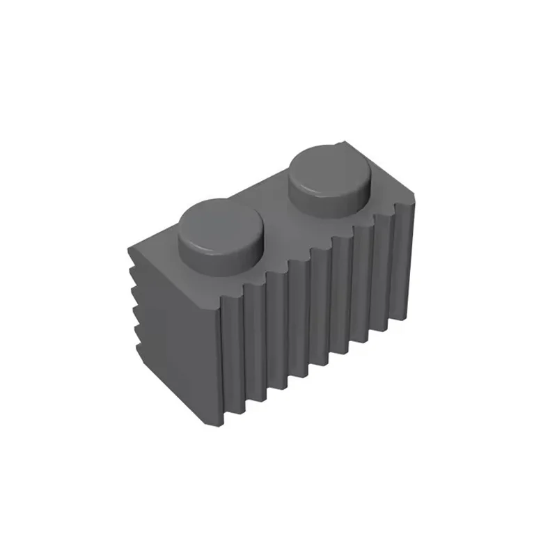 50 Stück 2877 Modifizierte 1 x 2 mit Gittern gerillte Bausteine, Sammlerstücke, modulare GBC-Spielzeuge für technische MOC-DIY-Bausteine – Detail 4