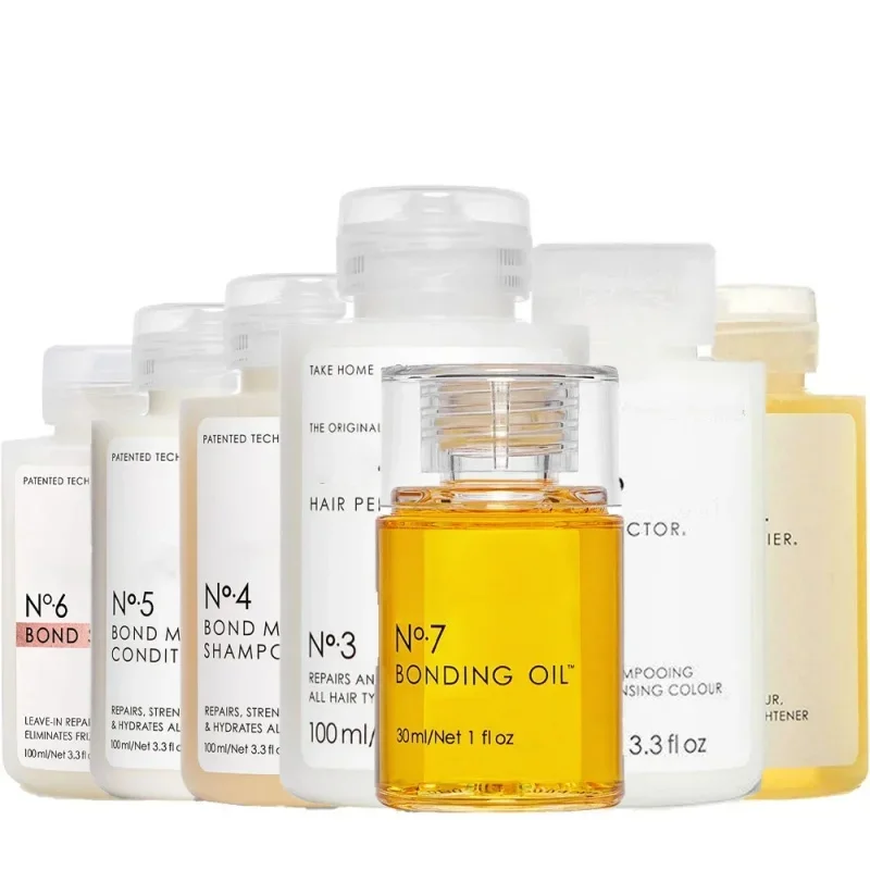 Nr 1-7 maseczka do włosów do naprawy 100ml przeciw łamaniu włosów rozszczepiony olej kontrolujący wilgoć odżywka do włosów włosy naturalne produkt