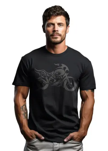 ShirtShack Tribal Sports Bike t-shirt - Ride in Style! Funny t-shirt, Unisex Pri