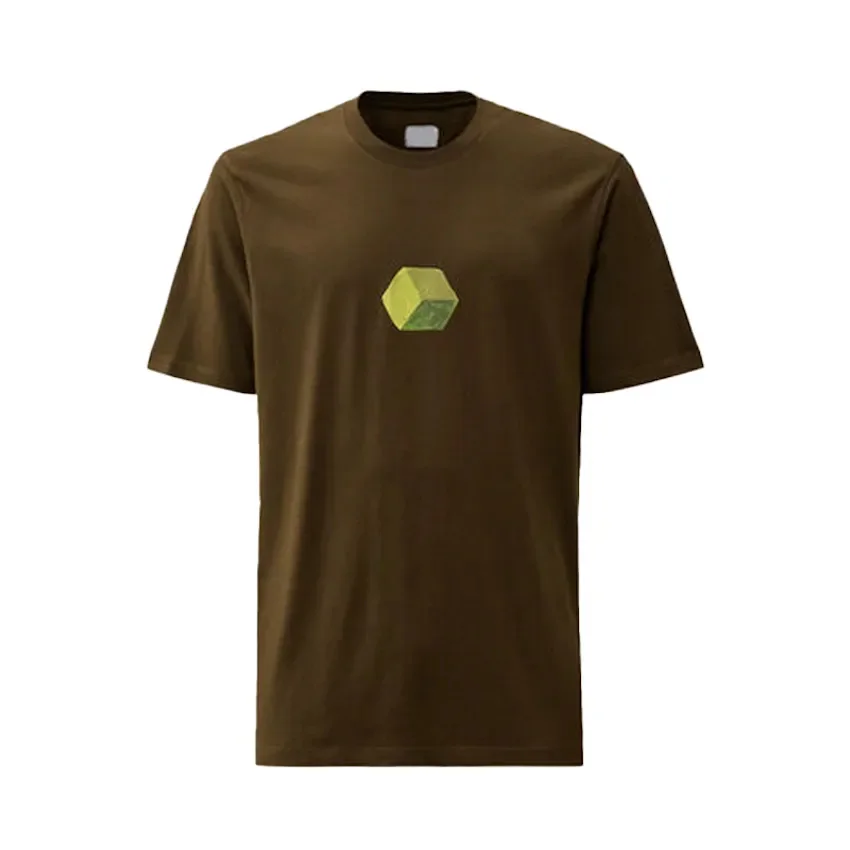 

Футболка TOPSTONEY с геометрическим принтом, коротким рукавом и круглым вырезом, повседневная, удобная, дышащая, из хлопка