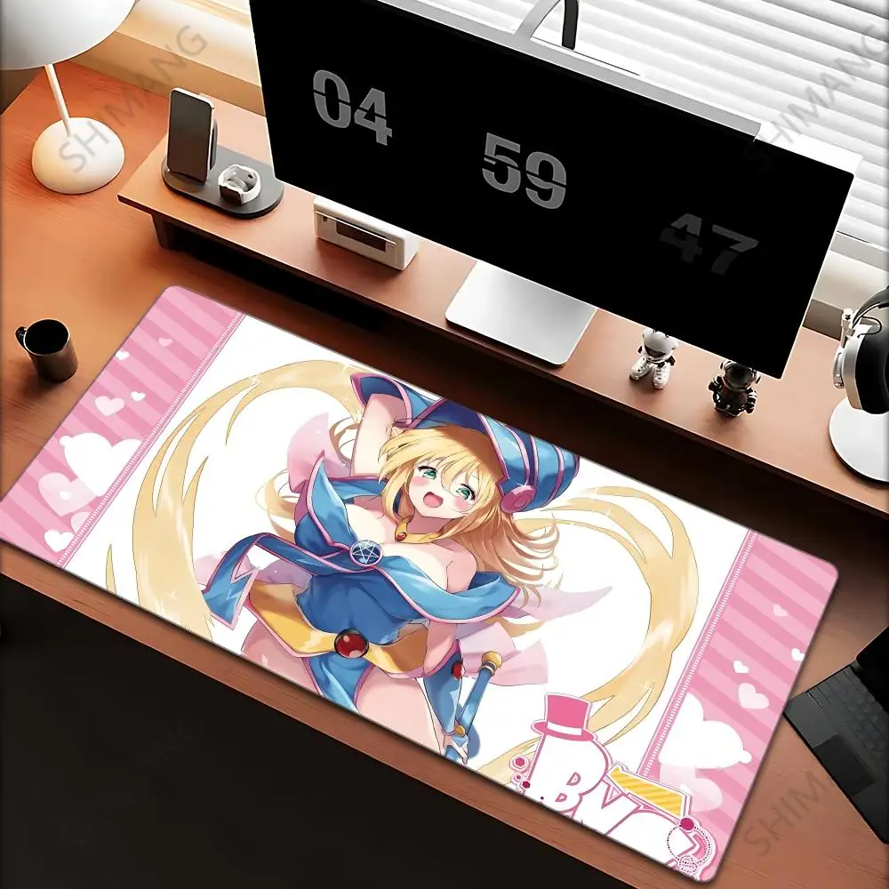 

Yu Gi Oh Mousepad Large Mouse Pad Gamer Deskmat Non-slip Mat Office Carpet Computer Accessories Mausepad Dark Magician Girl Mats