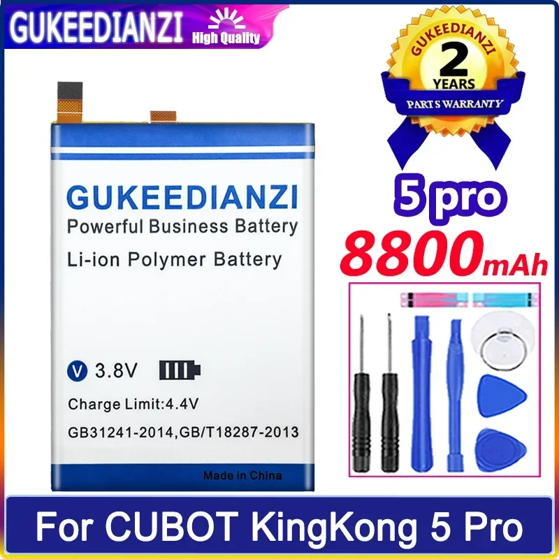 

GUKEEDIANZI аккумулятор kingkong 5 Pro 8800 мАч для CUBOT King Kong 5 Pro Kong5 Pro 5Pro Batteria