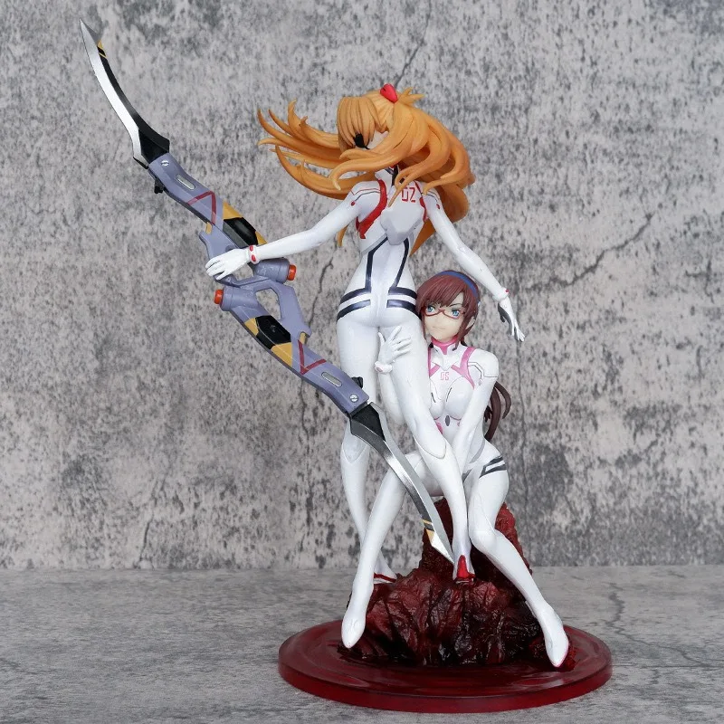 EVA Anime Figure Asuka Langley Soryu Action Figures toys model statue Collection Desktop decoration Pendant kids birthday Gifts