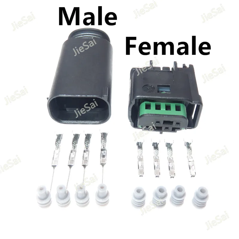 4 Pin 1-967640-1 / 8E0 971 934 / 968399-1 LPG Converter Automotive Harness Connector Female Male Auto Plug For VW AUDI BMW