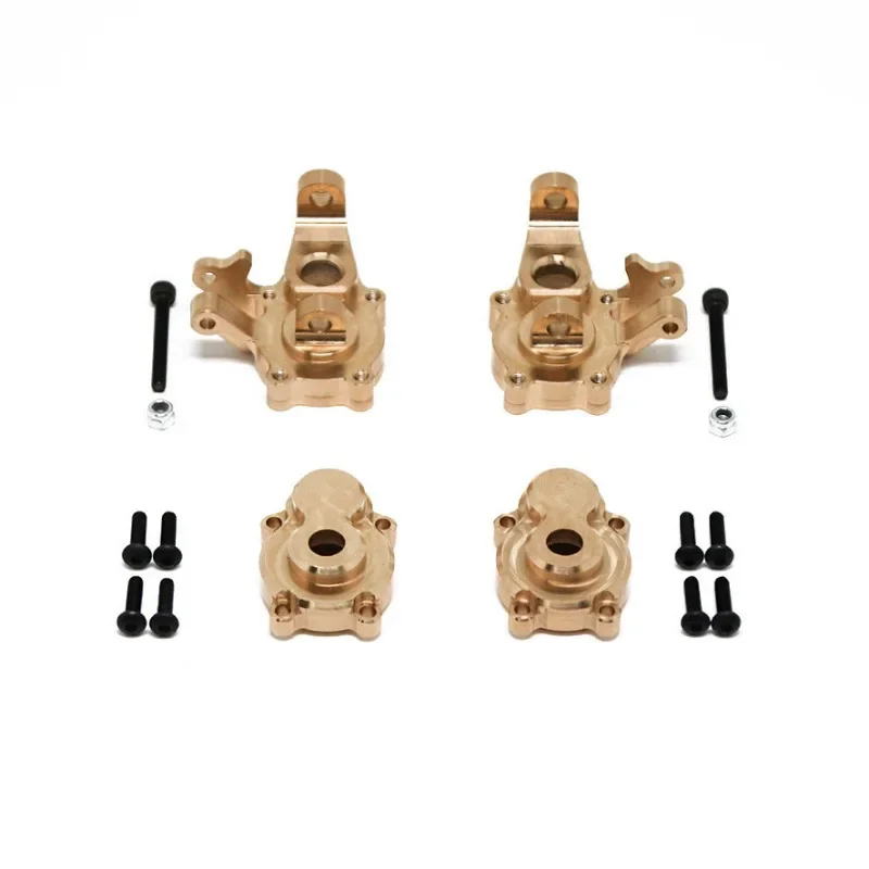 

Upgrade Accessories CNC Brass Front Steering Group Seat ,for Easy To Control YK Model 1/8 1/10 Climbing Car 4082/4102