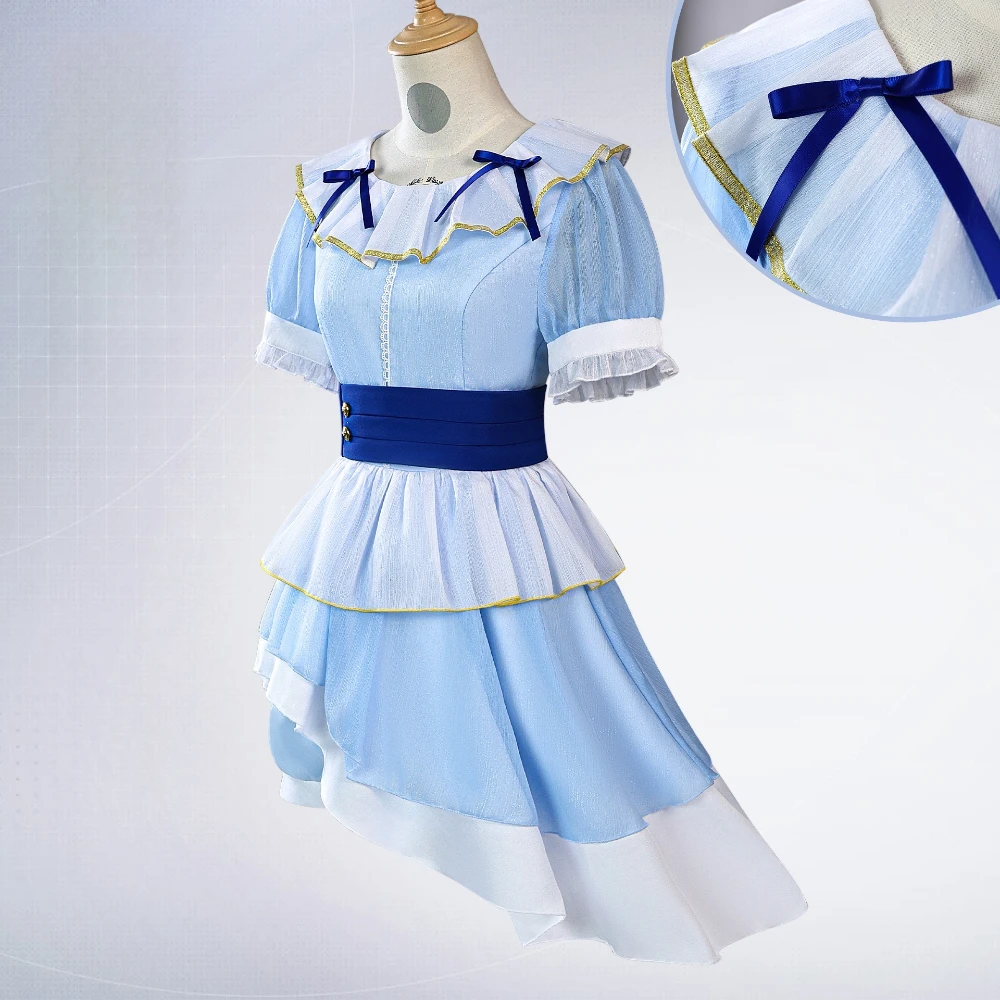 

Tsushima Yoshiko Cosplay Kostume Anime LoveLive Yohane Costume Halloween Party Suit 100th Anniversary Water Group Song Costume