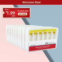 10Box Absorbent Paper Points F1-F5 Endodontic Instruments for Protaper Root Canal Preparation Dentist Tools GPF1-GPF5