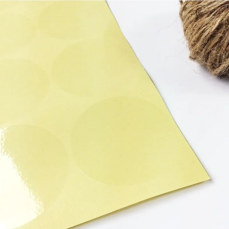 240 Stks/partij Transparante Ronde Diy Multifunctionele Sticker Voor Gift Verpakking/Leuke 40Mm Diameter Ronde Clear Gift Seal Sticker