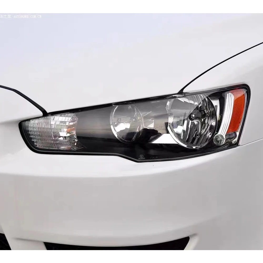 

Car Front Headlight Glass Cover For Mitsubishi Lancer Ex 2010-2016 Plexiglass Replacement Lampshade Car Front Headlight Cover