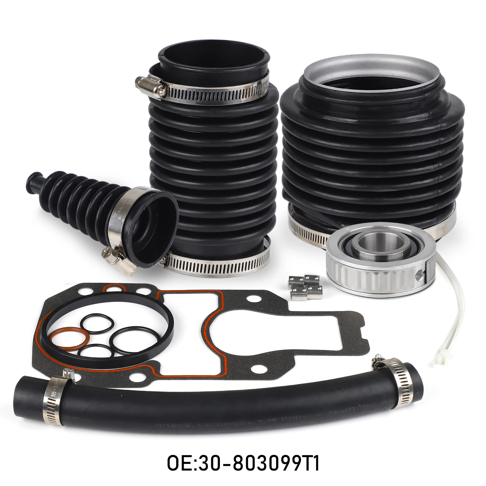 

Transom Bellows Repair Sealing Kit with Gimbal Bearing For MerCruiser Alpha One Gen 2 Stern Drive 30-803099T1 Sierra 18-8218