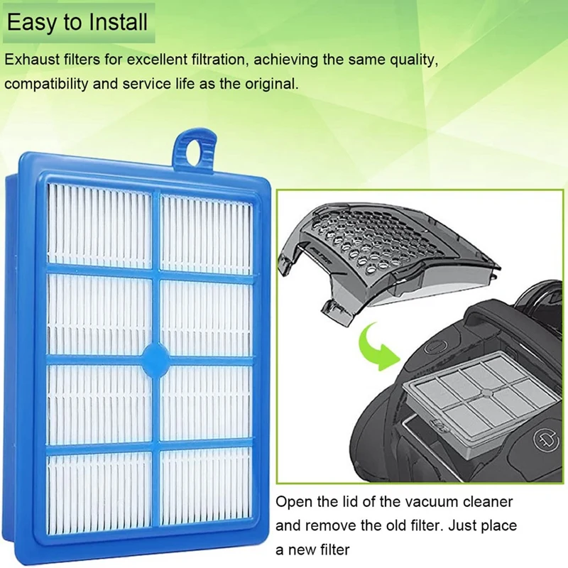 Hepaフィルター,掃除機アクセサリー,fc9088,fc9084と互換性があります