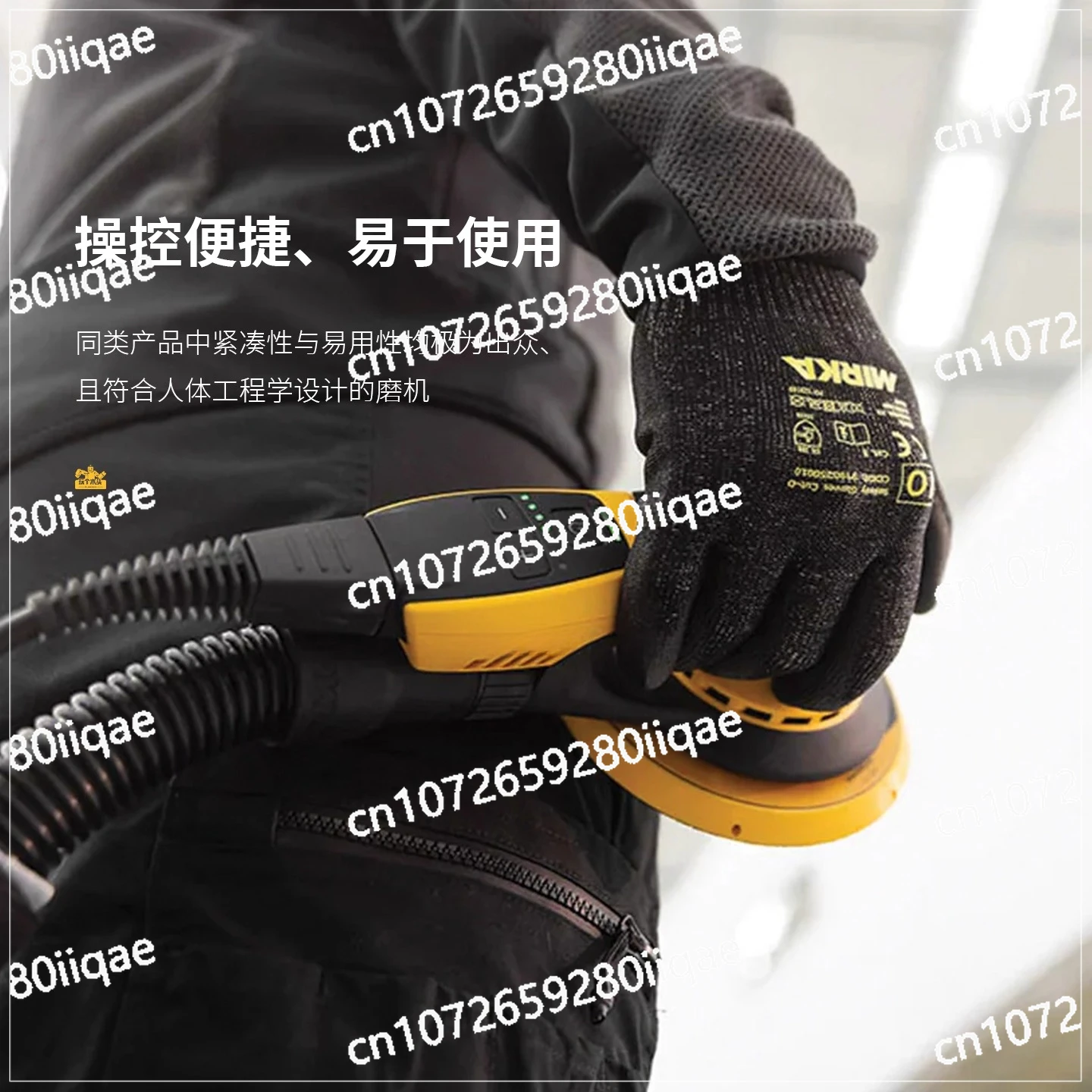 

Smart Bluetooth Grinding Card Brushless 150mm Sander Eccentric Sander