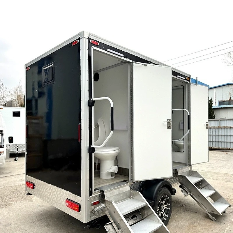 Portable Toilet Bathroom Public  Restroom Trailer