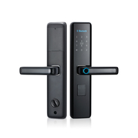 Ttlock Smart Lock Biometric Lock Rfid IC Card Wifi APP Combination Home Security Fingerprint Lock