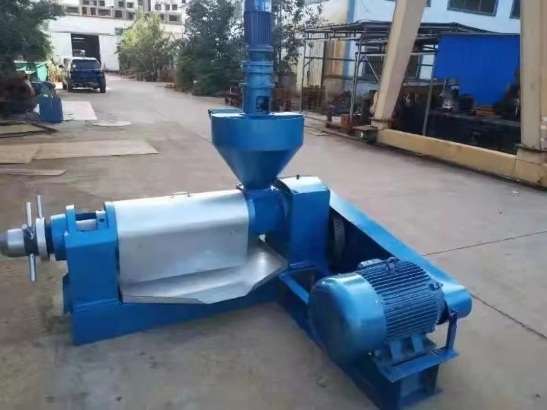 6Yl-165型可動式業務用油圧搾油機（菜種、ピーナッツ、クルミ、大豆用）