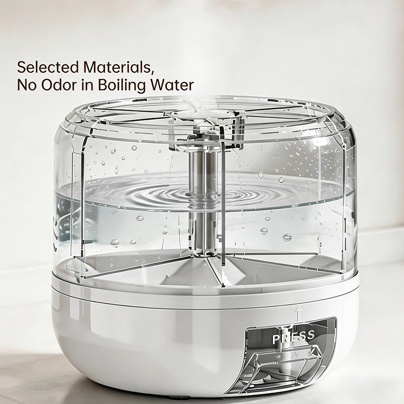 360° Rotating Grain Storage Container with Drawer