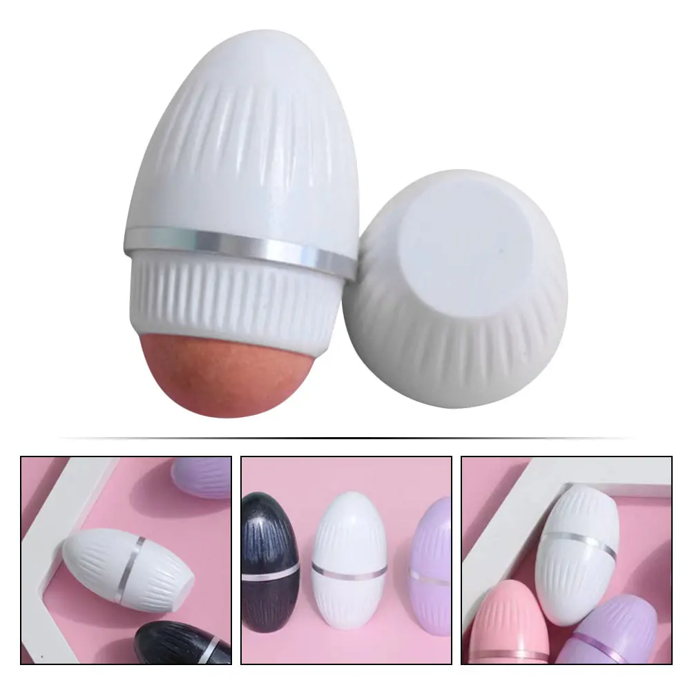 Pedra vulcânica bola absorvente de óleo facial compacto portátil rolo de óleo blotting para rosto pedra vulcânica para rosto