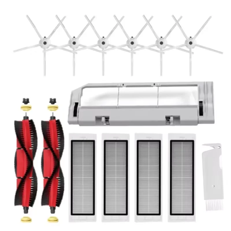 Roborock S5 MAX S50 MAX S55 MAX S6 MAXV HEPA Filter Side/Main Brush Water Tank Tray Mop Dust Box Vacuum Cleaner Accessories