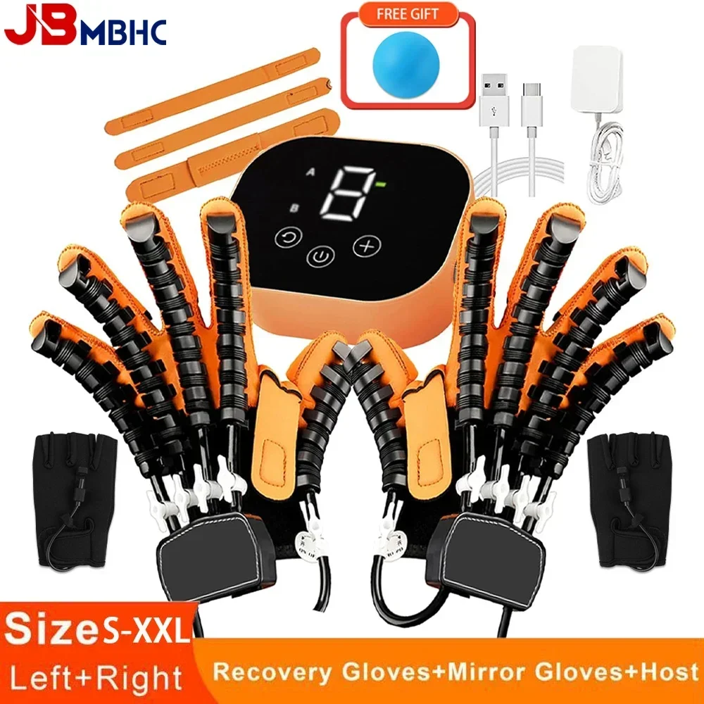 Finger Rehab Trainer Rehabilitation Robot Gloves Hand Physical Therapy Equipment for Hemiplegia Arthritis Dysfunction Recovery