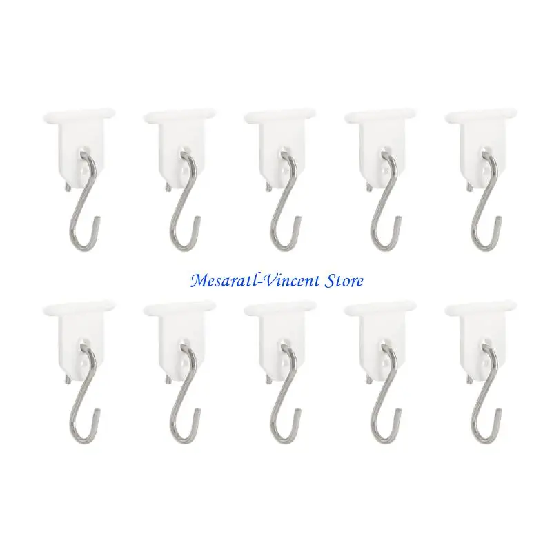 A70F Quick Installation Campers Awning Hook With Stainless Steel Carabiner For Outdoor Shelter Setup Lightweight Design