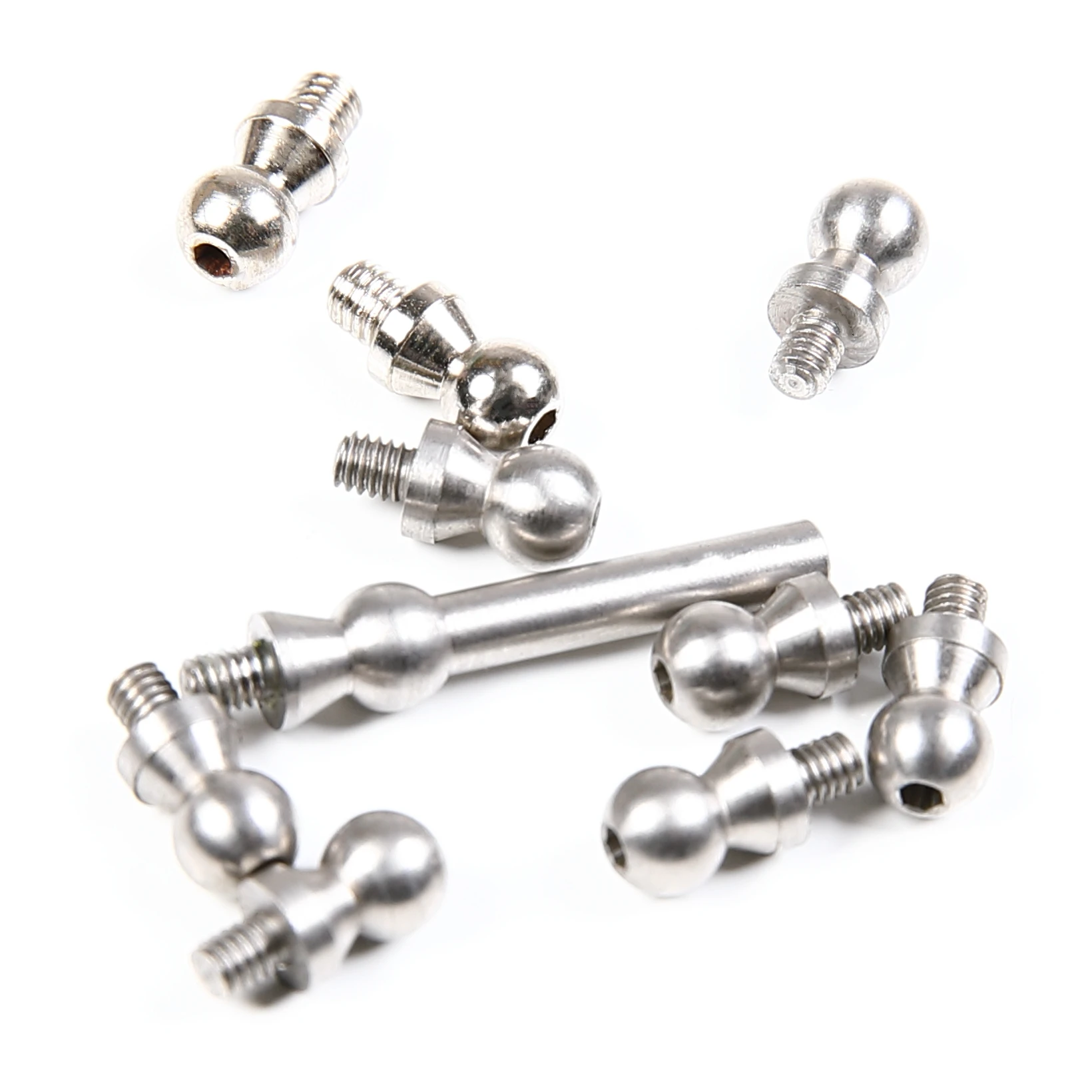 RC Helicopter Trex 500 Main Rotor Grip Arm Ball Head Kit Linkage Rod Ball Link Controll Arm