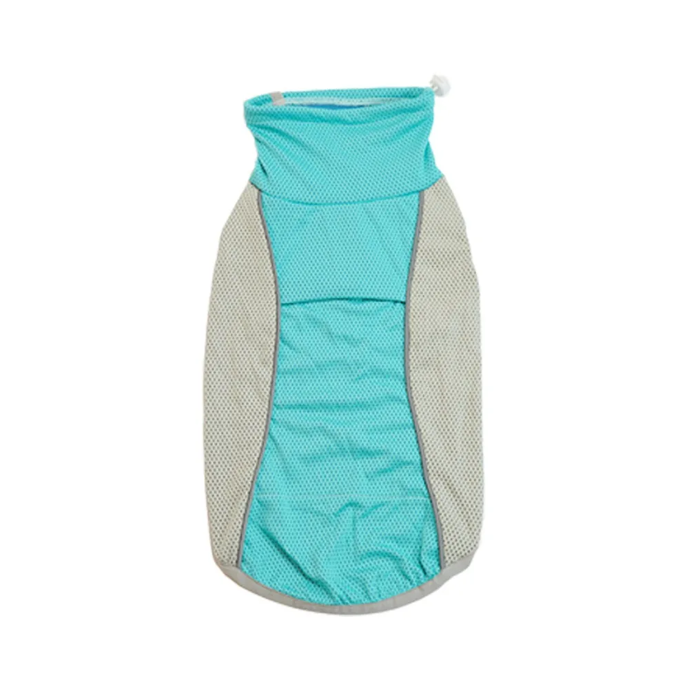 

Dog Jumpsuit Thin Fabric Dog Cooling Vest Mesh Quick Dry Dog Clothes Breathable Sun Protection Pet Costumes Outdoor Activities