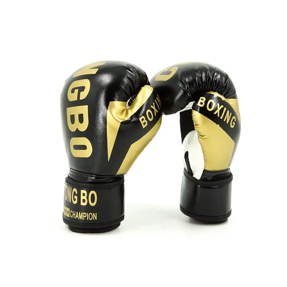 1 paire respirant enfants gants de boxe en cuir PU Muay Thai MMA poinçonnage karaté enfant gants de frappe 6oz gants d'entraînement