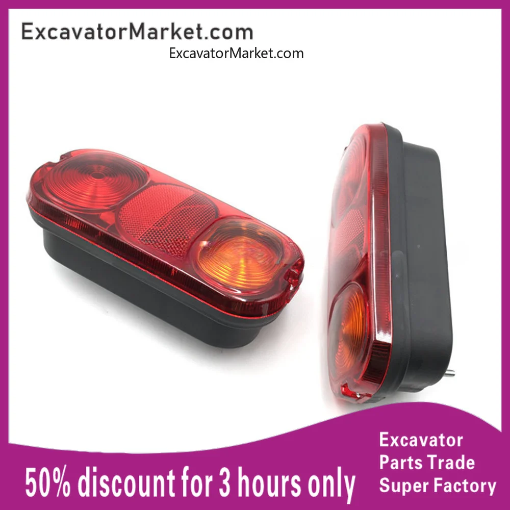 For Jcb 2cx 3d 3cx 4cx Project 12 & 21  700/50018 Tail Indicator Rear Lamp/light Excavator Rear Turn Signal Light Driving