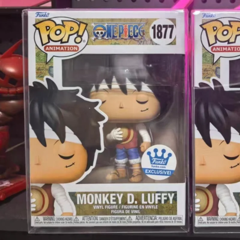 

Funko POP Original One Piece Monkey D Luffy Marineford War Vinyl Figure Action Model Toy Gift Collectible Model Ornaments