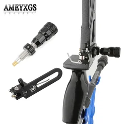 Magnetic Arrow Rest Aluminum Alloy Adjustable Cushion Plunger Bow and Arrow Side Pad for Archery Recurve Bow Longbow Hunting