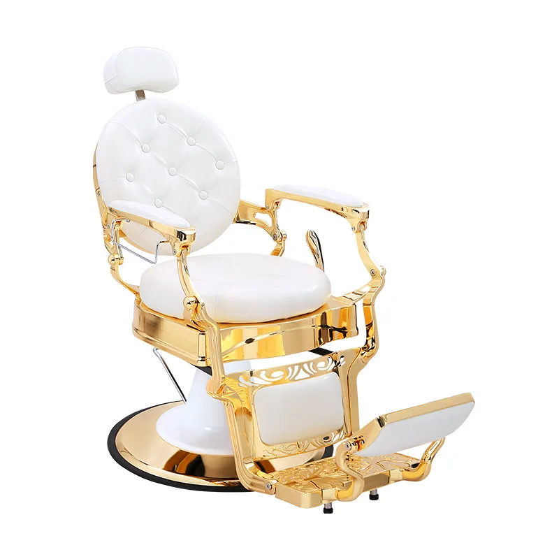 

Retro barber chair can be lifted and lowered, shaving and shaving, beauty styling chair