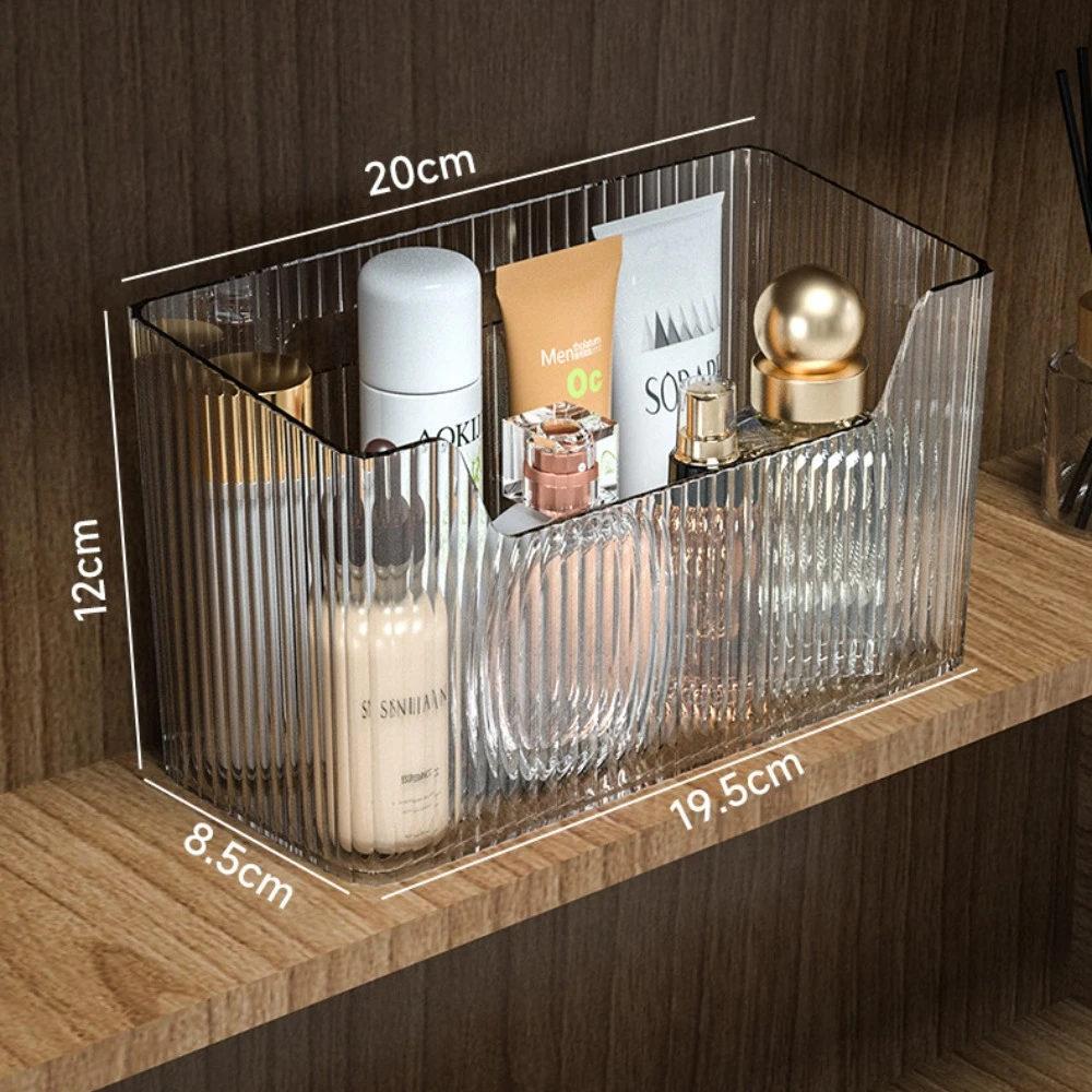 Bathroom Makeup Storage Box Mirror Cabinet Lipstick Wash Dresser Storage Box Waterproof Cutout Wall-mounted Makeup Organizer