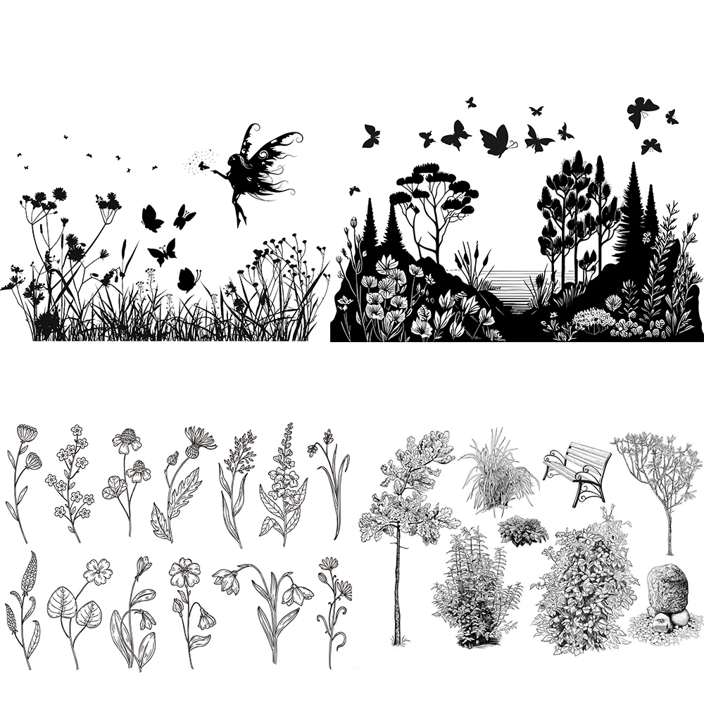 Azsg Scenery Flower…