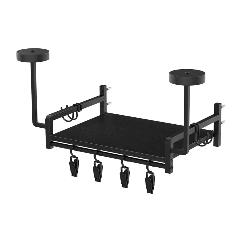 Multi Functional Wall Mounted Helmets Holder for Helmets Hats Scarves and Accessories Storage Solution