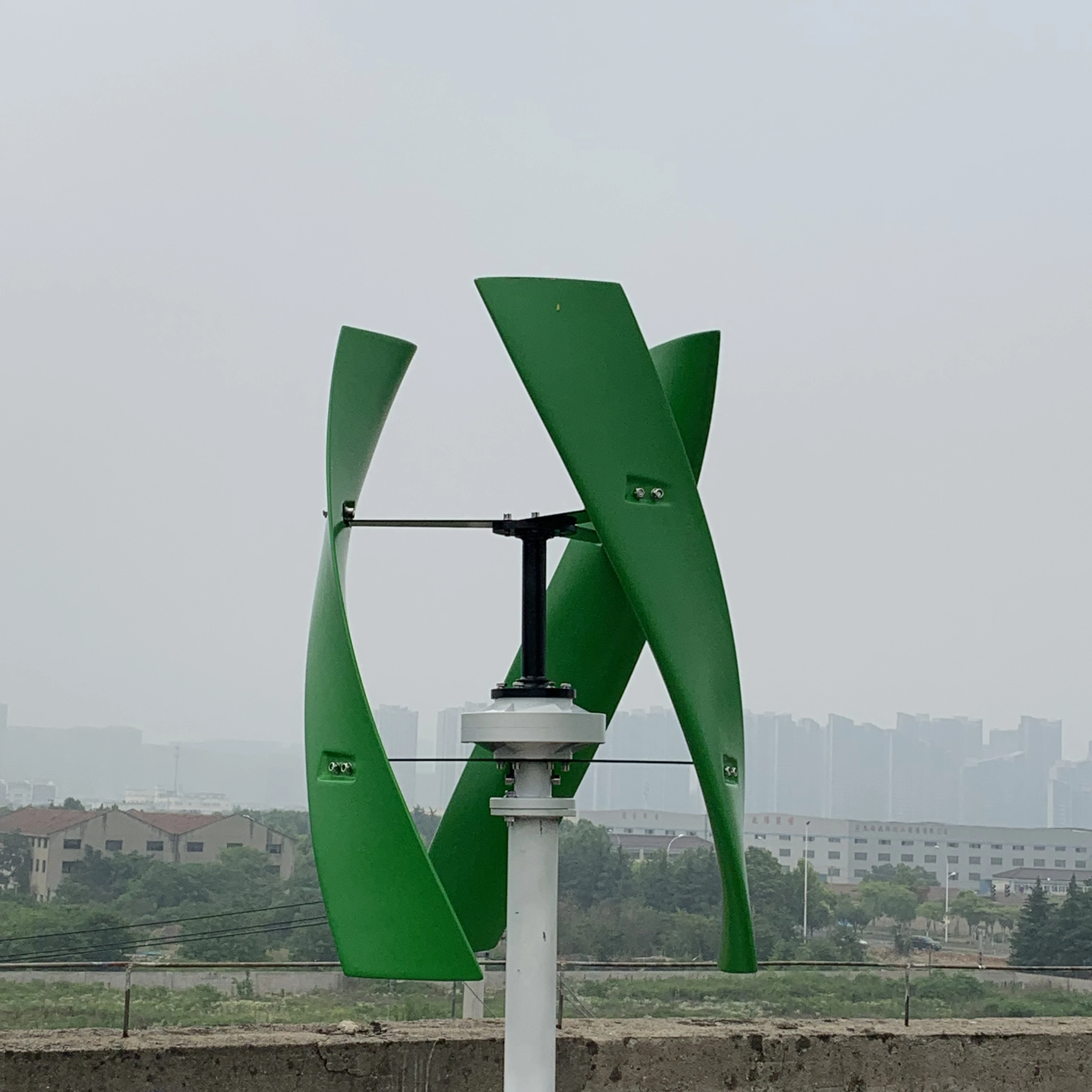 

Vertical Axis Wind Turbine 230v Complete Set 30KW 48v Energy Generators Strong Power Magnetic Windmill With MPPT Controller