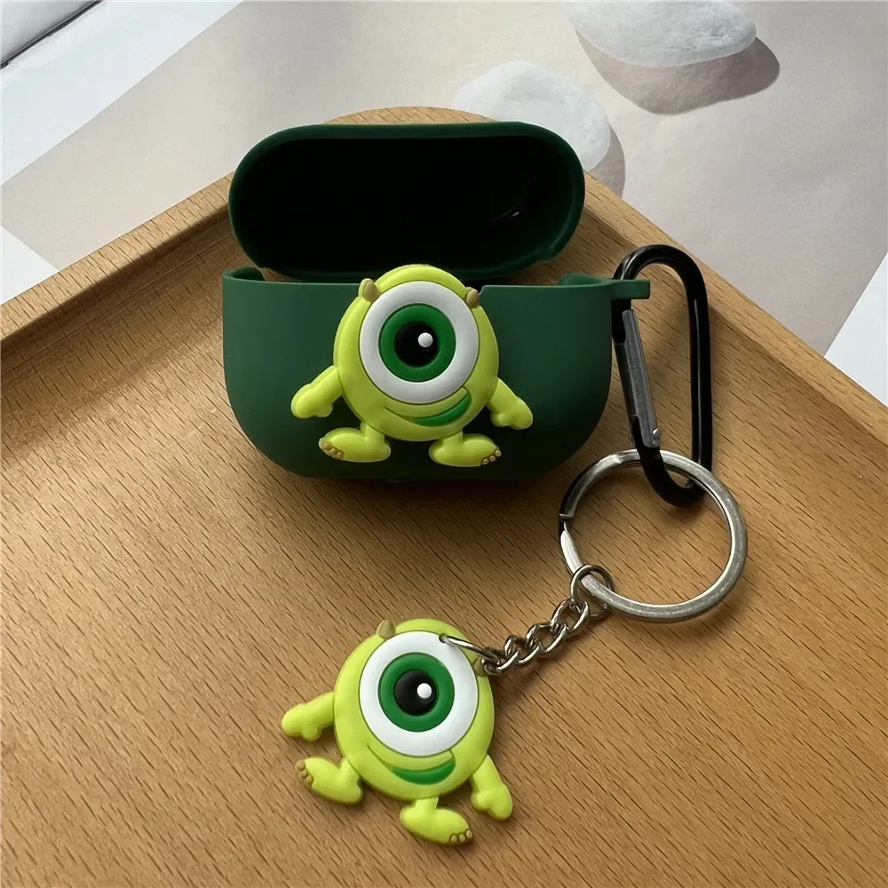 Cute Earphone Case Cover for JBL Wave 200 Protector Soft Silicone Headphones Protective for JBL Wave Beam Box with Keychain