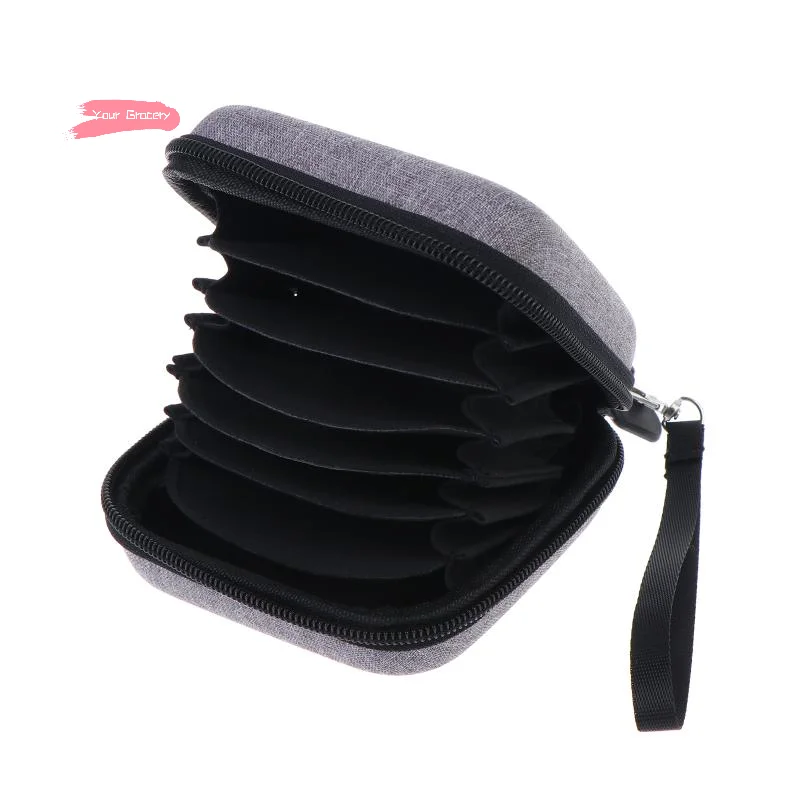 Y-Camera Lens Hard Filter Storage Case Box Water Resistant Shockproof Dust Proof Carrying Bags Expanding Dividers