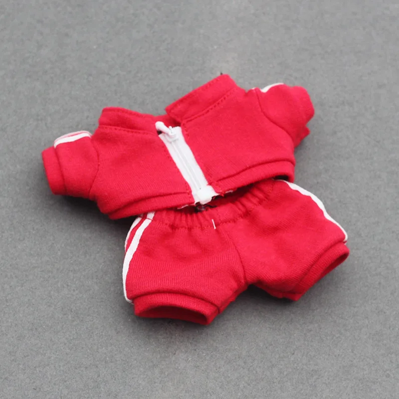 

Labubu Clothes Suitable Labubu V1V2 Wearing 2pcs Set Multiple Colors Choose From Top Pants Designed 10cm Cotton Exo Cute Cartoon