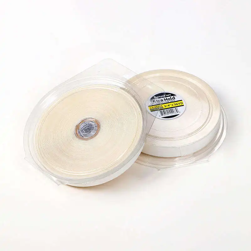 3/4inch(1.9cm) 36yard Ultra Hold Hair System Tape Double Sided Adhesive Tape for Toupee Wig Hair Extensions 2-4 Weeks Lasting view 5