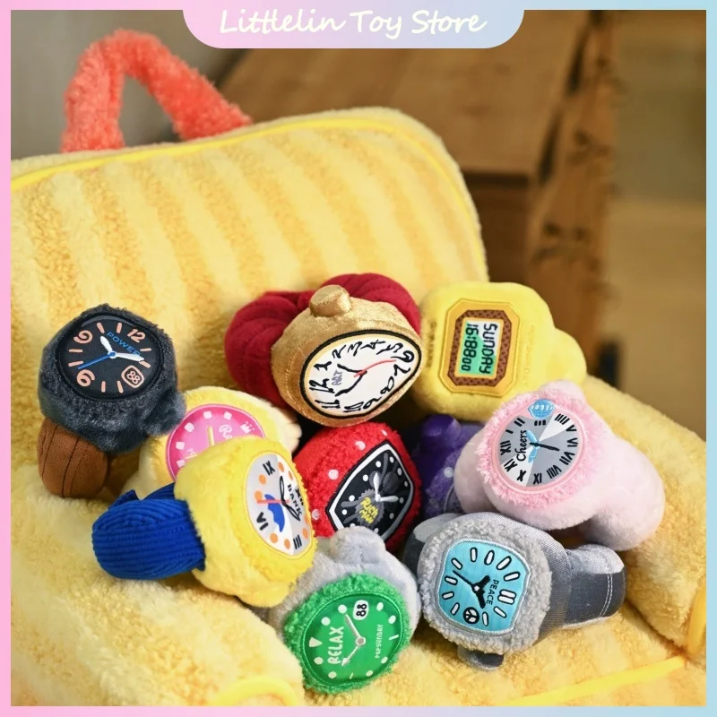 Official Pop Sunday Relax Watch Blind Box Fashion Watch Creative Soft Toys Pendant Ornament Mystery Box Graduation Birthday Gift